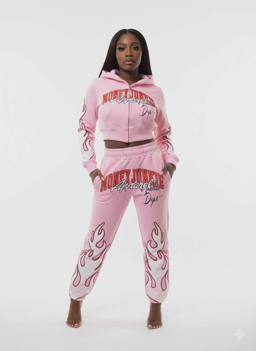 Money Junkie Fitted Jumpsuits