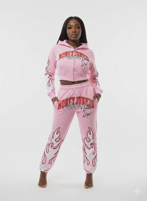 Money Junkie Fitted Jumpsuits